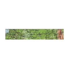 Map Earth World Russia Europe Premium Plush Fleece Scarf (mini) by Bangk1t