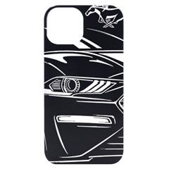 Candyuplanet T- Shirt Ford Mustang G T T- Shirt Yoga Reflexion Pose T- Shirtyoga Reflexion Pose T- Shirt Iphone 14 Black Uv Print Case by hizuto