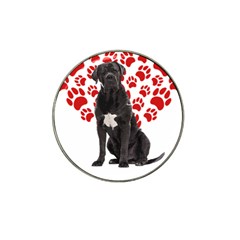 Cane Corso Gifts T- Shirt Cool Cane Corso Valentine Heart Paw Cane Corso Dog Lover Valentine Costume Yoga Reflexion Pose T- Shirtyoga Reflexion Pose T- Shirt Hat Clip Ball Marker by hizuto