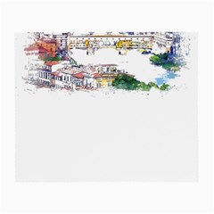 Venice T- Shirt Venice Voyage Art Digital Painting Watercolor Discovery T- Shirt (2) Small Glasses Cloth