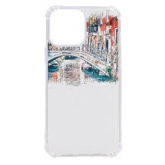 Venice T- Shirt Venice Voyage Art Digital Painting Watercolor Discovery T- Shirt Iphone 13 Pro Max Tpu Uv Print Case by ZUXUMI