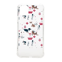 Veterinarian Gift T- Shirt Veterinary Medicine, Happy And Healthy Friends    Pattern    Coral Backgr Iphone 11 Pro Max 6 5 Inch Tpu Uv Print Case by ZUXUMI