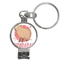 Capybara Love T- Shirt Just A Girl Who Loves Capybaras A Cute Design For Capybara Lovers T- Shirt Yoga Reflexion Pose T- Shirtyoga Reflexion Pose T- Shirt Nail Clippers Key Chain