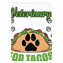 Veterinary Medicine T- Shirt Will Give Veterinary Advice For Tacos Funny Vet Med Worker T- Shirt Removable Flap Cover (s) by ZUXUMI