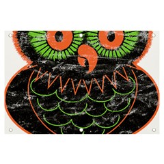 Vintage Halloween Owl T- Shirt Vintage Halloween Owl T- Shirt Banner And Sign 6  X 4 