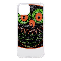 Vintage Halloween Owl T- Shirt Vintage Halloween Owl T- Shirt Iphone 14 Plus Tpu Uv Print Case by ZUXUMI