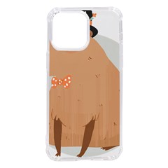 Capybara T- Shirt Cute Gentlemen Capybara T- Shirt Yoga Reflexion Pose T- Shirtyoga Reflexion Pose T- Shirt Iphone 14 Pro Max Tpu Uv Print Case