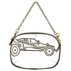 Vintage Rc Cars T- Shirt Grunge Vintage Modelcar Classic Rc Buggy Racing Cars Addict T- Shirt Chain Purse (one Side) by ZUXUMI