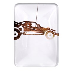 Vintage Rc Cars T- Shirt Vintage Modelcar Classic Rc Buggy Racing Cars Addict T- Shirt Rectangular Glass Fridge Magnet (4 Pack) by ZUXUMI