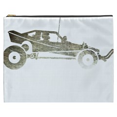 Vintage Rc Cars T- Shirt Vintage Modelcar Retro Rc Buggy Racing Cars Addict T- Shirt (1) Cosmetic Bag (xxxl) by ZUXUMI