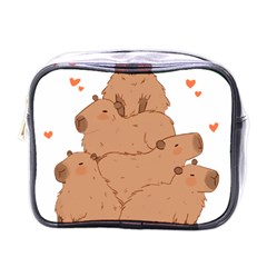 Capybara T- Shirt I Just Really Like Capybaras O K T- Shirt Yoga Reflexion Pose T- Shirtyoga Reflexion Pose T- Shirt Mini Toiletries Bag (one Side) by hizuto