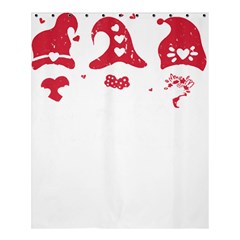 Cashier Valentines Day T- Shirt Gnome Love Cashier Squad Night Cute Valentines Day Womens T- Shirt Yoga Reflexion Pose T- Shirtyoga Reflexion Pose T- Shirt Shower Curtain 60  X 72  (medium)  by hizuto