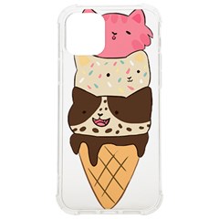 Cat Ice Cream T- Shirt Cute Cat Cream Cone T- Shirt Yoga Reflexion Pose T- Shirtyoga Reflexion Pose T- Shirt Iphone 12/12 Pro Tpu Uv Print Case by hizuto