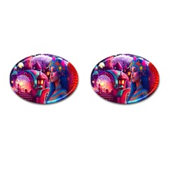 Fantasy Arts  Cufflinks (oval) by Internationalstore