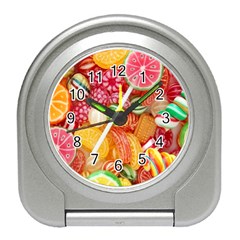 Aesthetic Candy Art Travel Alarm Clock by Internationalstore