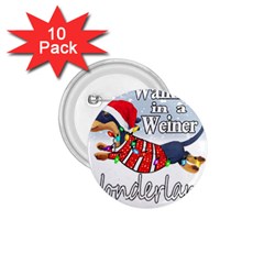 Weiner T- Shirt Walking In A Weiner Wonderland T- Shirt (1) Weiner T- Shirt Walking In A Weiner Wonderland T- Shirt 1.75  Buttons (10 pack)