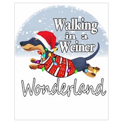 Weiner T- Shirt Walking In A Weiner Wonderland T- Shirt (1) Weiner T- Shirt Walking In A Weiner Wonderland T- Shirt Drawstring Bag (Small)