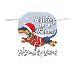 Weiner T- Shirt Walking In A Weiner Wonderland T- Shirt (1) Weiner T- Shirt Walking In A Weiner Wonderland T- Shirt Lightweight Drawstring Pouch (S)