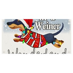 Weiner T- Shirt Walking In A Weiner Wonderland T- Shirt (1) Weiner T- Shirt Walking In A Weiner Wonderland T- Shirt Banner and Sign 4  x 2 