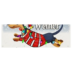 Weiner T- Shirt Walking In A Weiner Wonderland T- Shirt (1) Weiner T- Shirt Walking In A Weiner Wonderland T- Shirt Banner and Sign 9  x 3 