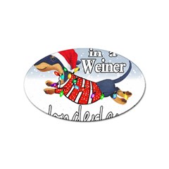 Weiner T- Shirt Walking In A Weiner Wonderland T- Shirt (1) Weiner T- Shirt Walking In A Weiner Wonderland T- Shirt Welder T- Shirt Funny Welder T- Shirt Sticker Oval (100 pack)