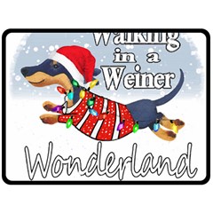 Weiner T- Shirt Walking In A Weiner Wonderland T- Shirt (1) Weiner T- Shirt Walking In A Weiner Wonderland T- Shirt Welder T- Shirt Funny Welder T- Shirt Fleece Blanket (Large)