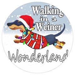 Weiner T- Shirt Walking In A Weiner Wonderland T- Shirt (1) Weiner T- Shirt Walking In A Weiner Wonderland T- Shirt Welder T- Shirt Funny Welder T- Shirt Round Trivet