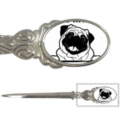 Black Pug Dog If I Cant Bring My Dog I T- Shirt Black Pug Dog If I Can t Bring My Dog I m Not Going Letter Opener