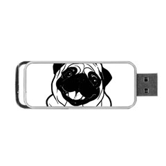 Black Pug Dog If I Cant Bring My Dog I T- Shirt Black Pug Dog If I Can t Bring My Dog I m Not Going Portable USB Flash (One Side)