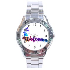 Arts Stainless Steel Analogue Watch by Internationalstore