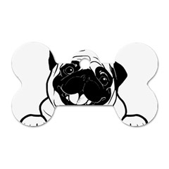 Black Pug Dog If I Cant Bring My Dog I T- Shirt Black Pug Dog If I Can t Bring My Dog I m Not Going Dog Tag Bone (one Side) by EnriqueJohnson