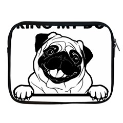 Black Pug Dog If I Cant Bring My Dog I T- Shirt Black Pug Dog If I Can t Bring My Dog I m Not Going Apple Ipad 2/3/4 Zipper Cases by EnriqueJohnson