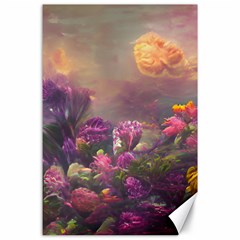 Floral Blossoms  Canvas 24  X 36  by Internationalstore