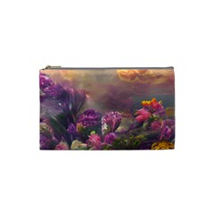 Floral Blossoms  Cosmetic Bag (small) by Internationalstore