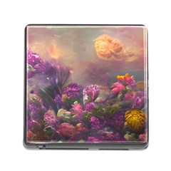 Floral Blossoms  Memory Card Reader (square 5 Slot) by Internationalstore