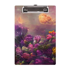 Floral Blossoms  A5 Acrylic Clipboard by Internationalstore