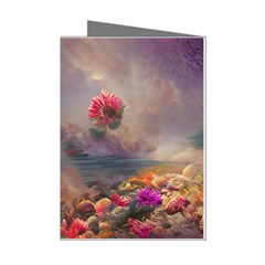 Floral Blossoms  Mini Greeting Cards (pkg Of 8) by Internationalstore