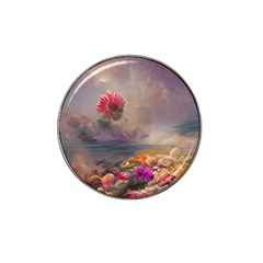 Floral Blossoms  Hat Clip Ball Marker (4 Pack) by Internationalstore