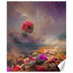 Floral Blossoms  Canvas 8  X 10  by Internationalstore