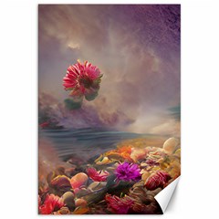 Floral Blossoms  Canvas 20  X 30  by Internationalstore