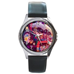 Fantasy  Round Metal Watch