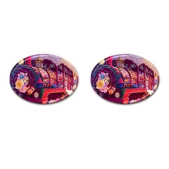 Fantasy  Cufflinks (oval) by Internationalstore