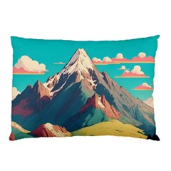 Mountain Mount Fuji Pillow Case (two Sides) by Pakjumat