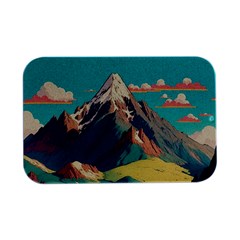 Mountain Mount Fuji Open Lid Metal Box (silver)   by Pakjumat