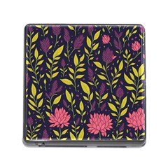 Flower Pattern Design Memory Card Reader (square 5 Slot) by Pakjumat