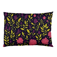 Flower Pattern Design Pillow Case (two Sides) by Pakjumat