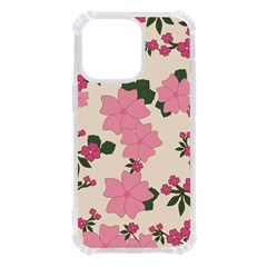 Floral Vintage Flowers Iphone 13 Pro Tpu Uv Print Case by Dutashop