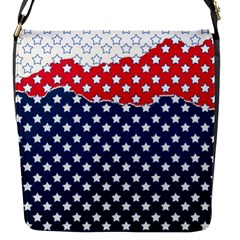 Illustrations Stars Flap Closure Messenger Bag (s) by Alisyart