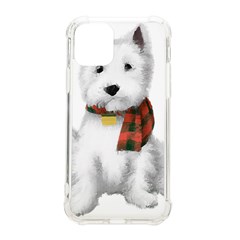 West Highland White Terrier T- Shirt Cute West Highland White Terrier Drawing T- Shirt Iphone 11 Pro 5 8 Inch Tpu Uv Print Case by ZUXUMI