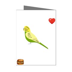 Budgerigar T- Shirt Steal Your Heart Budgerigar 01 T- Shirt Mini Greeting Cards (pkg Of 8) by EnriqueJohnson